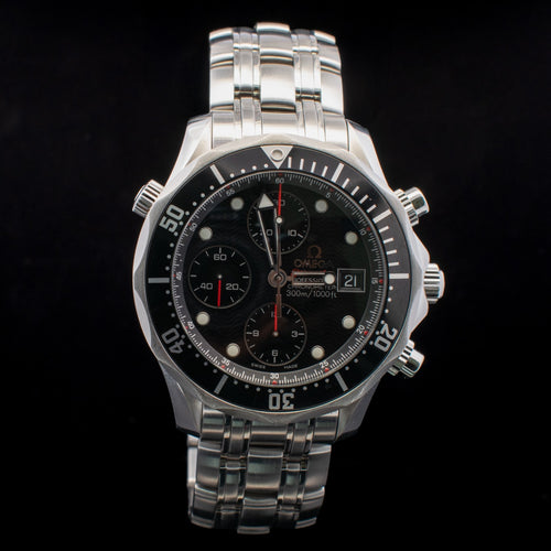 Omega Seamaster Diver 41.5MM Black Dial | Ref. 213.30.42.40.01.001 with Card