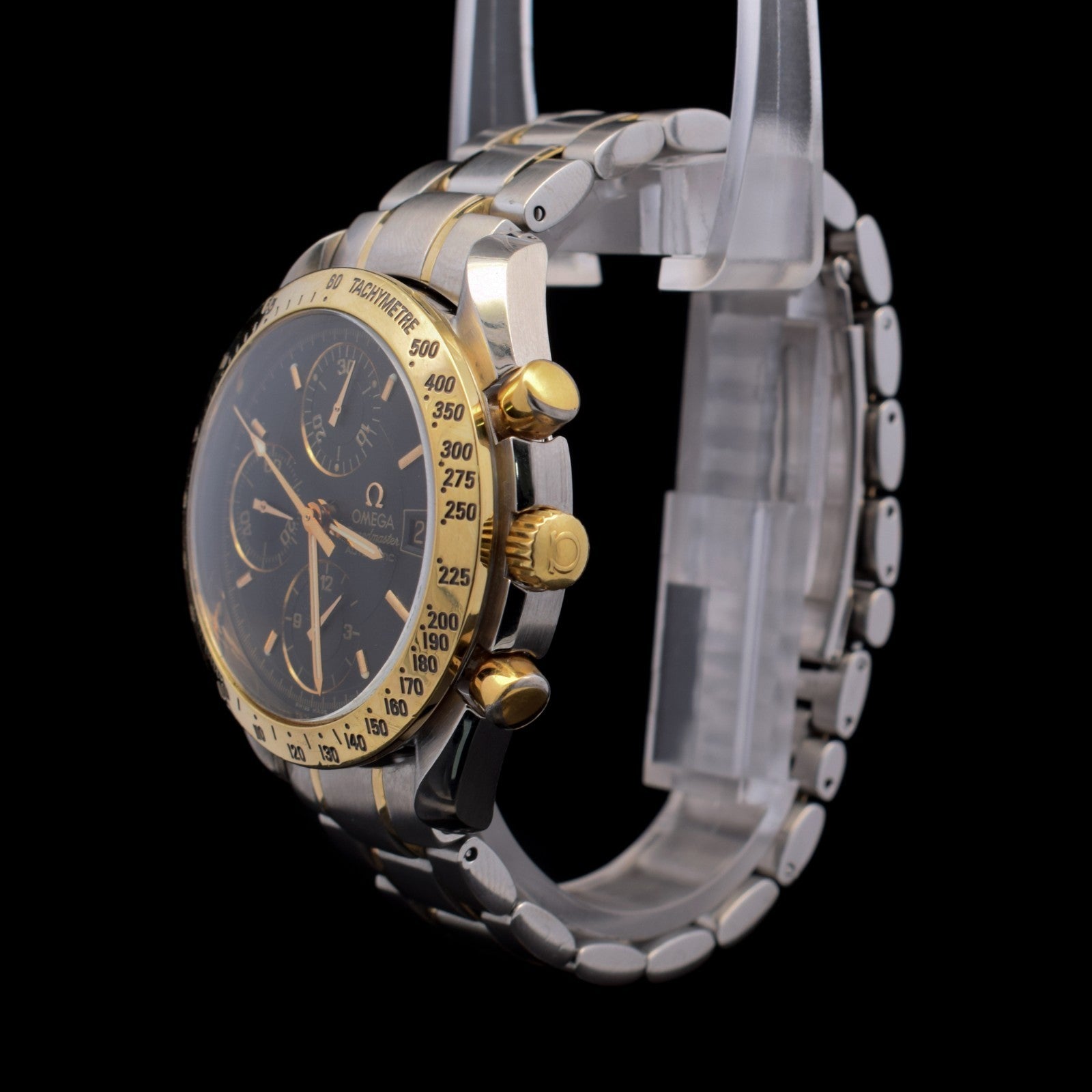 Omega Speedmaster Date | Black Dial | Steel & Gold Chronograph | Ref. 3313.50 I