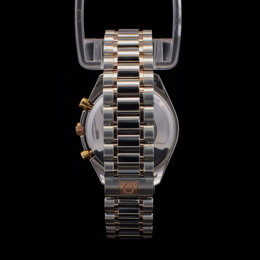 OMEGA 3316.50 Speedmaster Date black Dial Automatic Pink Gold Stainless Steel