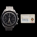 Omega Speedmaster Reduced | 39mm Black Dial | Ref. 3510.50 with card