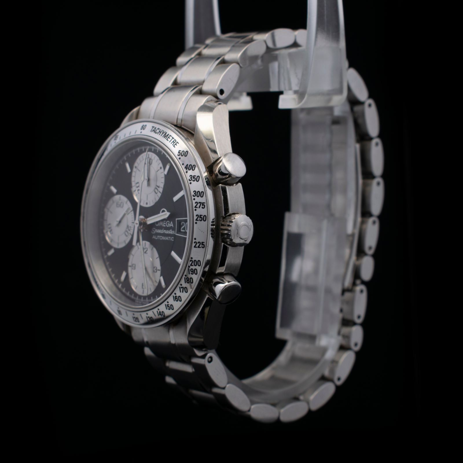 Omega Speedmaster Date 39mm Black/Silver Dial Stainless Steel – Model 3513.51