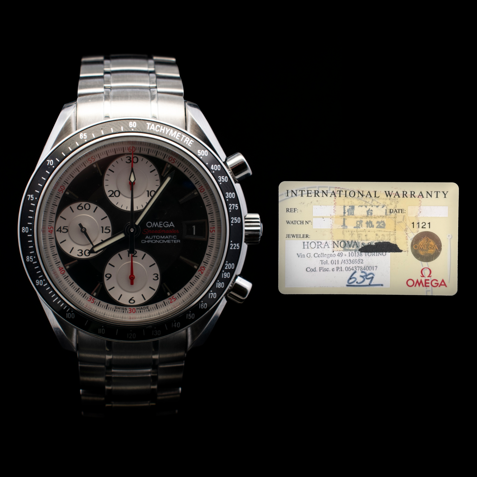 Omega Speedmaster Date 3210.51 | Black Dial “Reverse Panda” 40 mm |