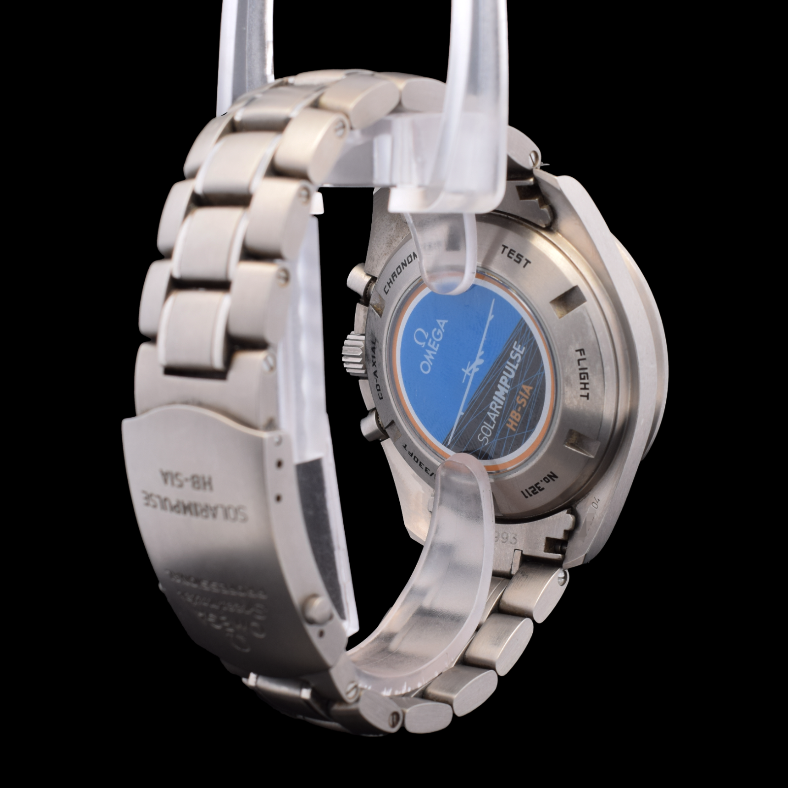 Omega Speedmaster HB-SIA Solar Impulse | Titanium Carbon-Fiber Dial