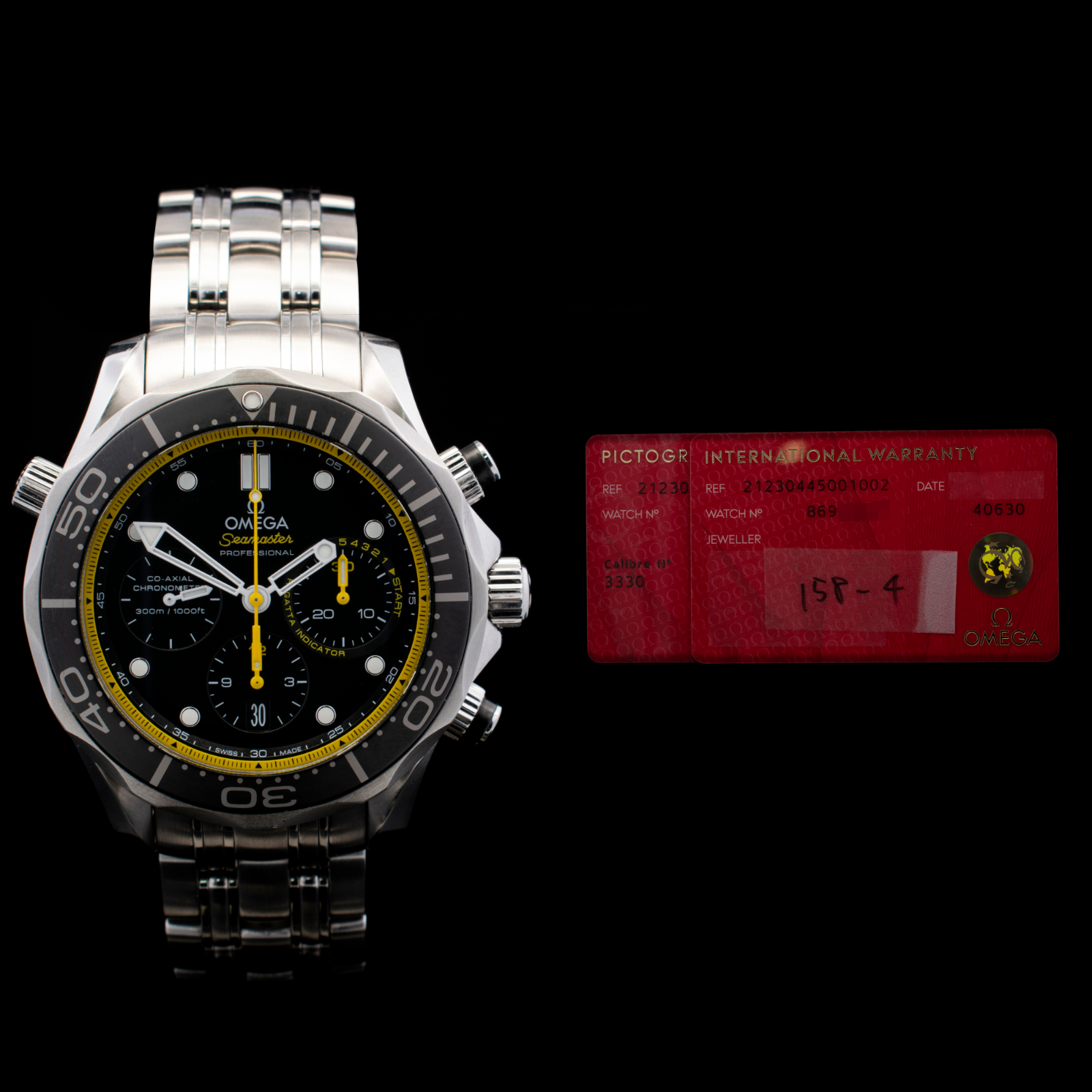 Omega Seamaster Diver 300 M I Ref 212.30.44.50.01.002 | 44 mm | Black Dial |