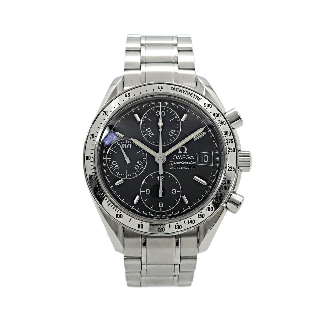 Omega Speedmaster Date | 39mm Black Dial | Ref 3513.50 with Card (2002)