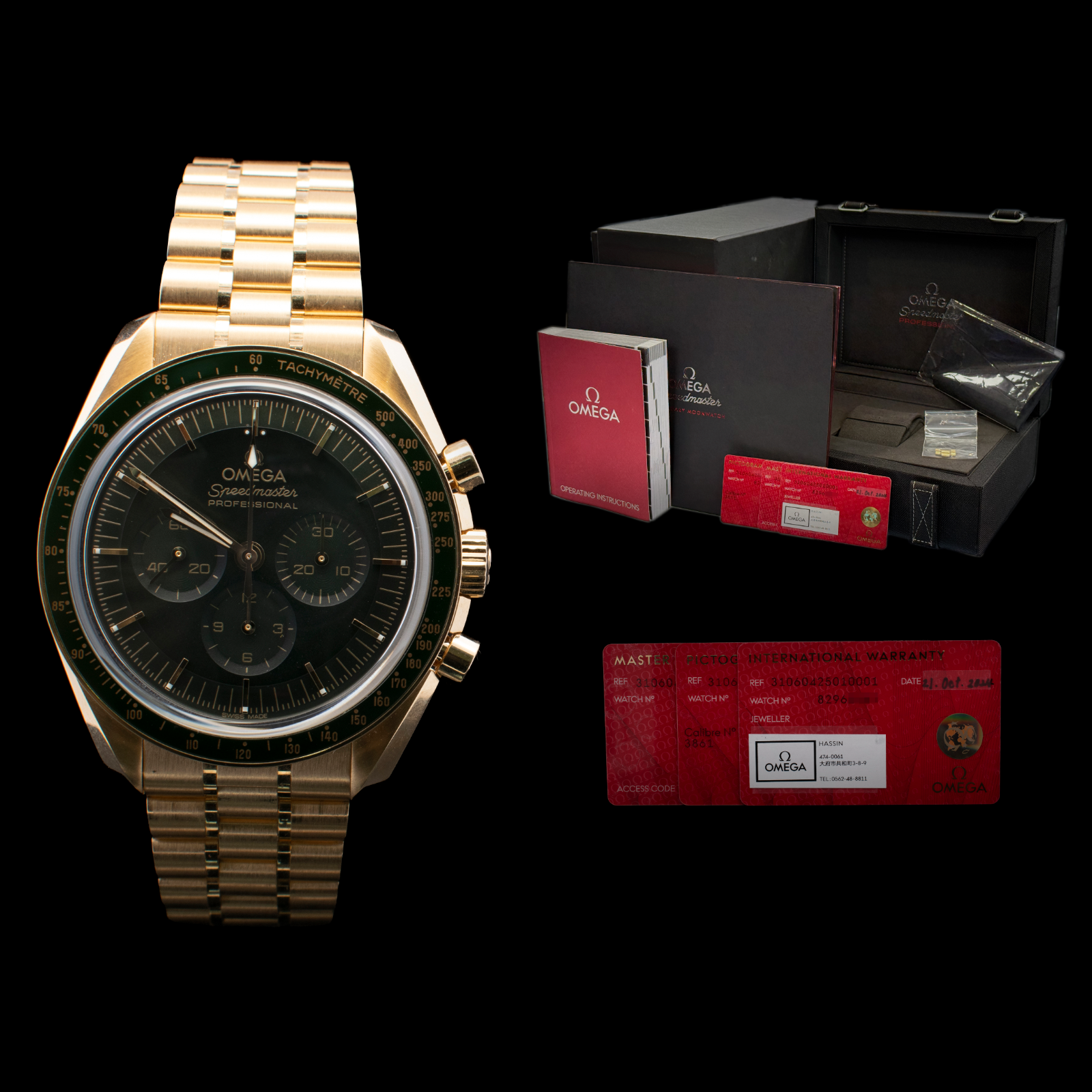 Omega Speedmaster Moonwatch Moonshine Gold | Ref 310.60.42.50.10.001