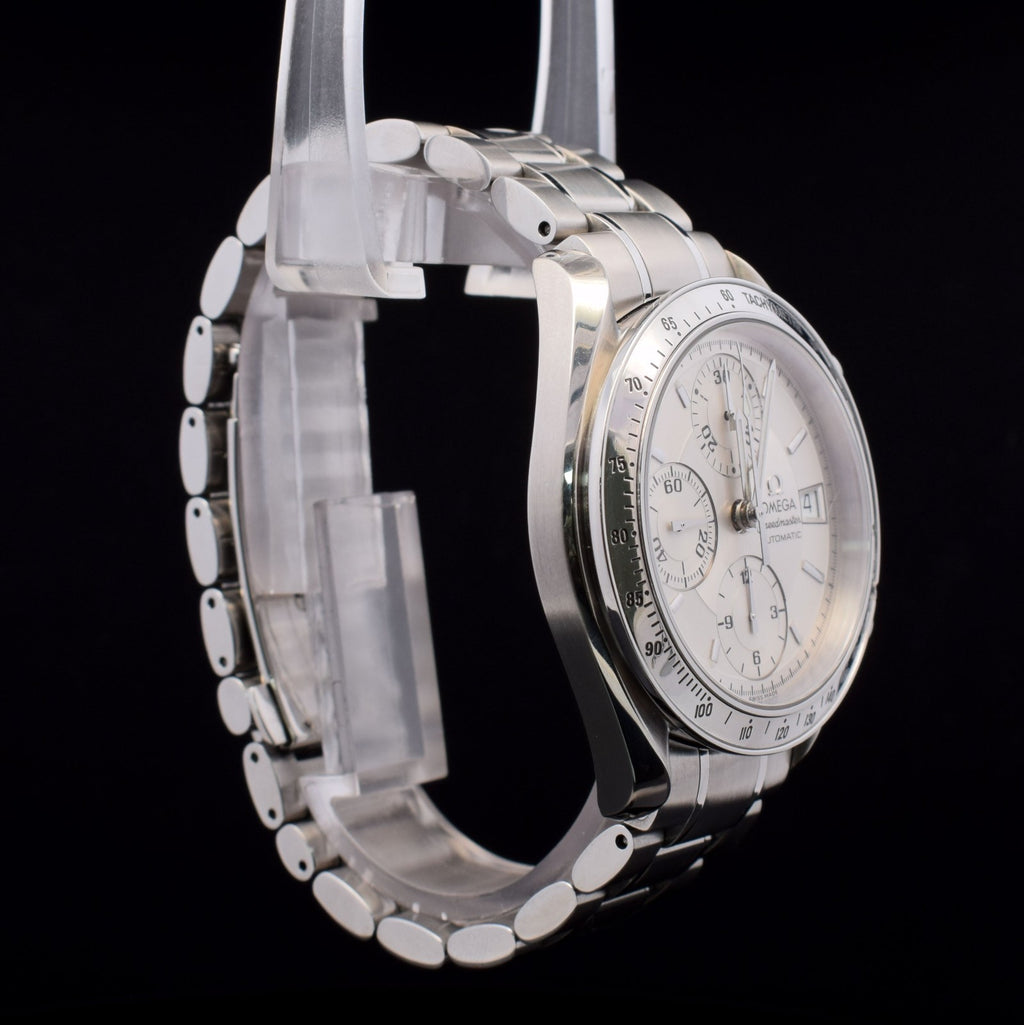 Omega Speedmaster Date 39mm White/Silver Dial | Ref 3513.30 with Card I