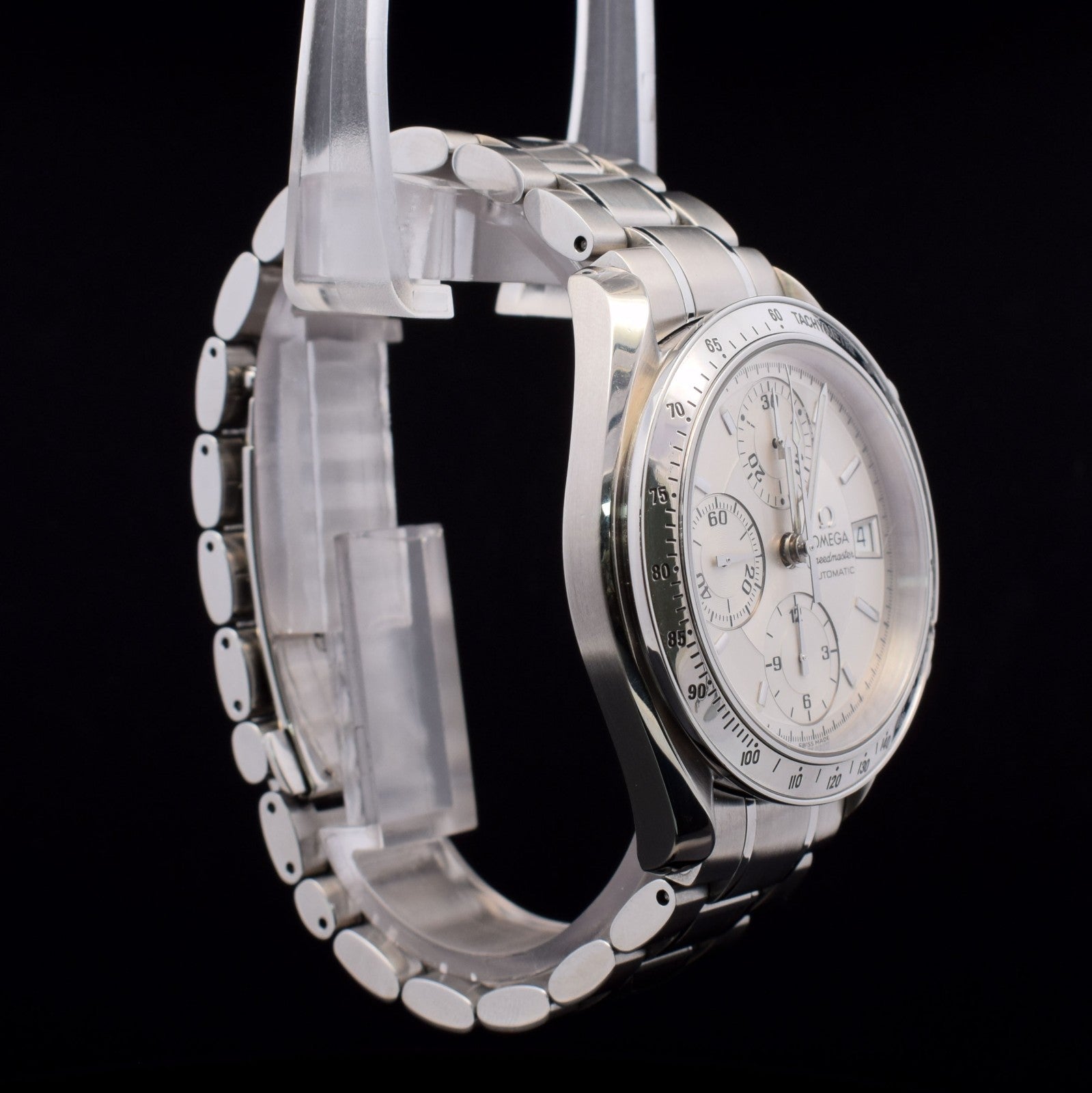 Omega Speedmaster Date 39mm White/Silver Dial | Ref 3513.30 with Card I
