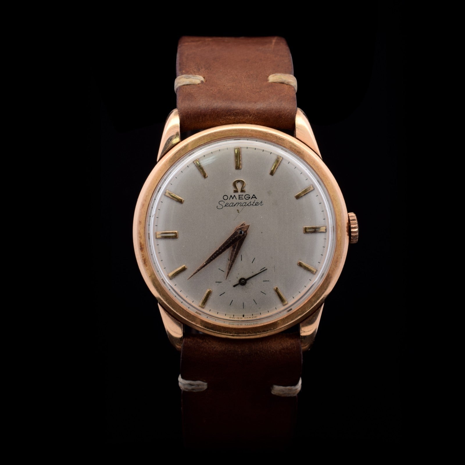 Omega Seamaster Vintage | Small Seconds | 14K Gold | Cal. 268 |  Ref. 14389 |