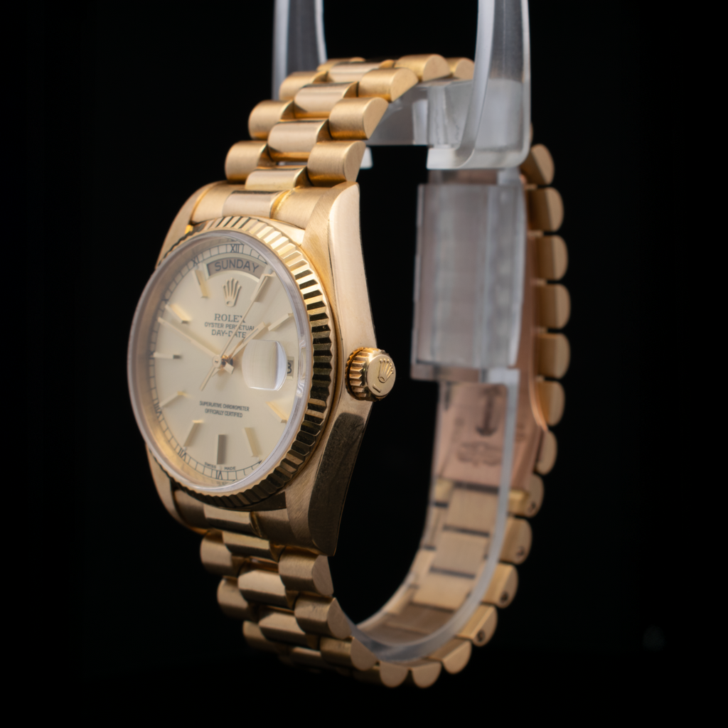 "Presidential" Champagne Dial | Ref 18038 | 6.47 mil  (1980)