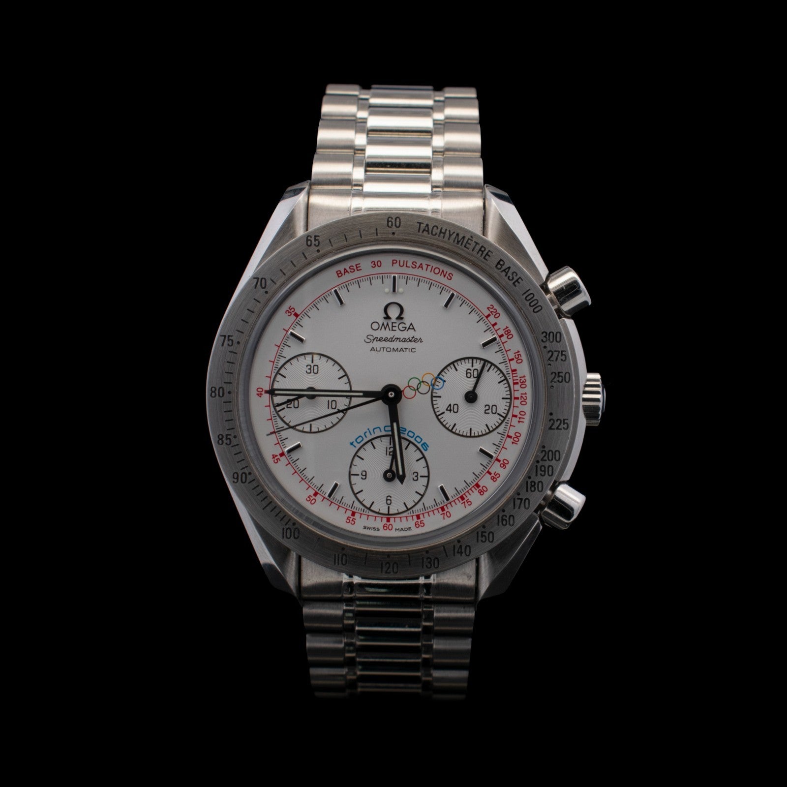 Omega Speedmaster Torino 2006 Olympics Limited Edition |  Silver Dial |  3538.30