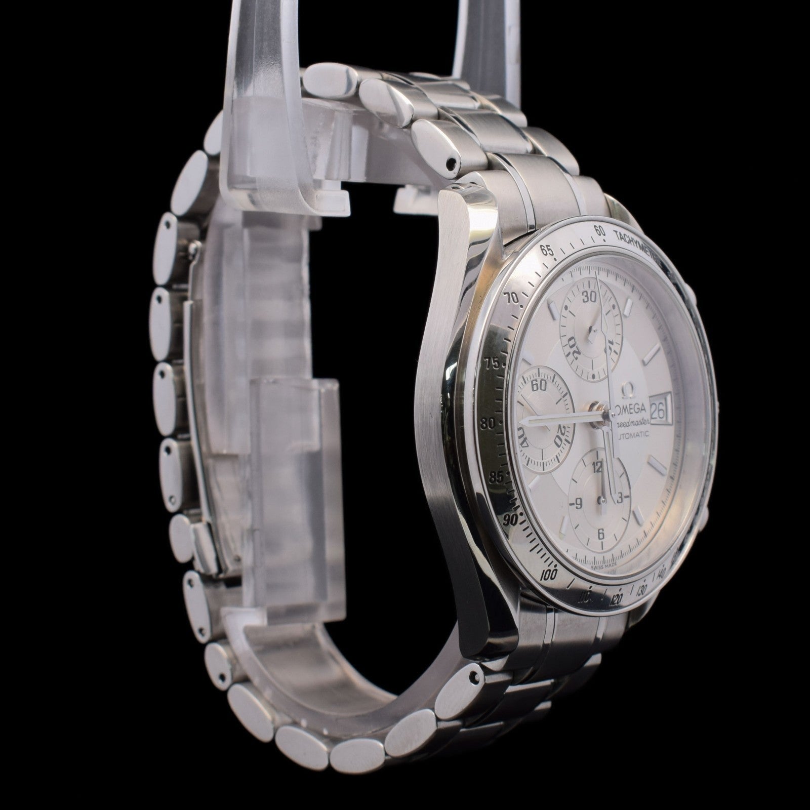 Omega Speedmaster Date | 39mm White/Silver Dial | Ref 3513.30 I