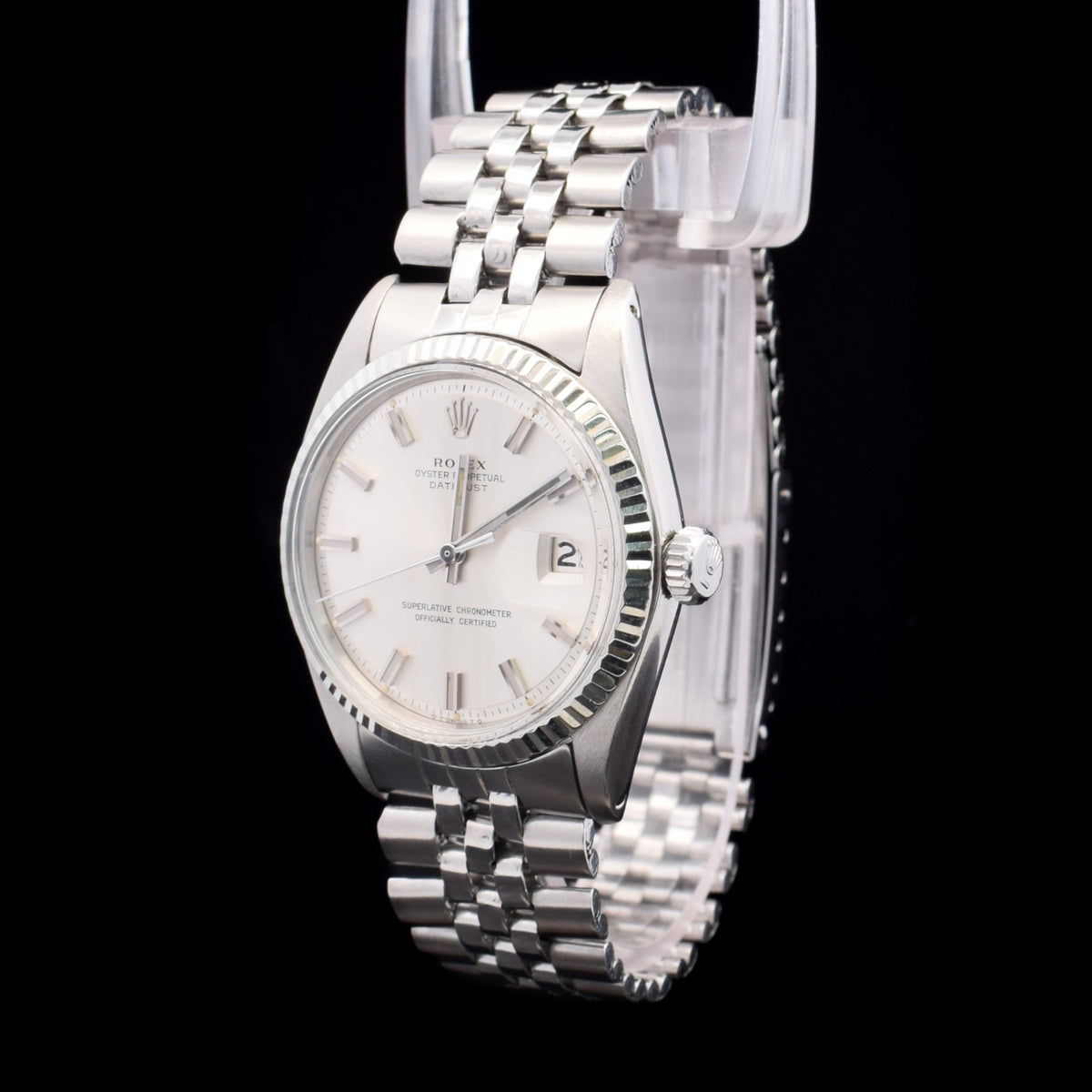 Rolex Datejust 36 | Silver “Wide Boy” Sigma Dial | Ref. 1601 | 3.99M Serial