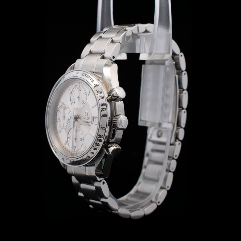Omega Speedmaster Date 39mm White/Silver Dial | Ref 3513.30 with Card I
