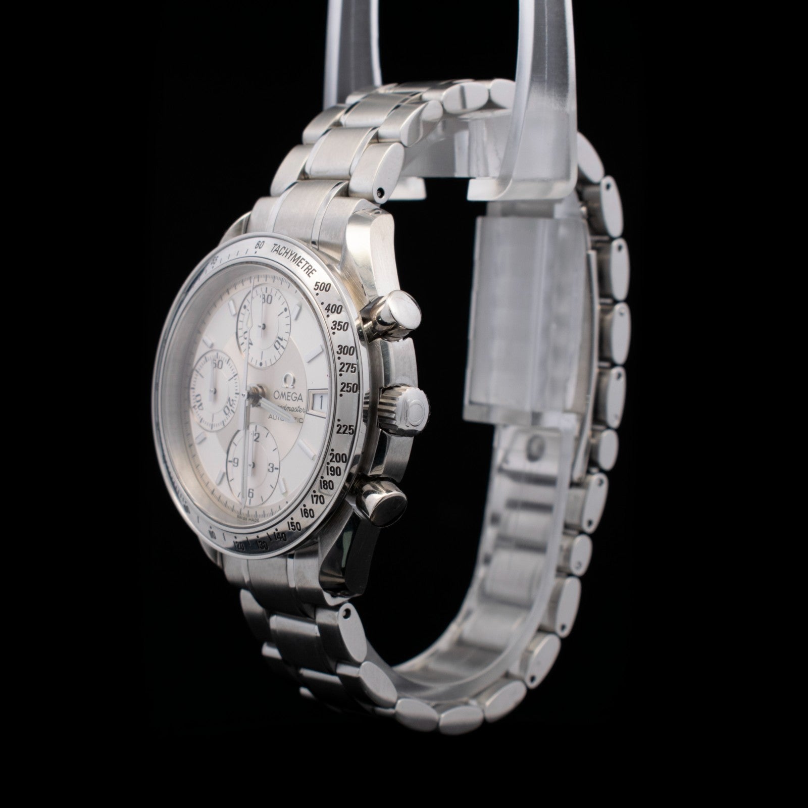 Omega Speedmaster Date 39mm White/Silver Dial | Ref 3513.30 with Card I