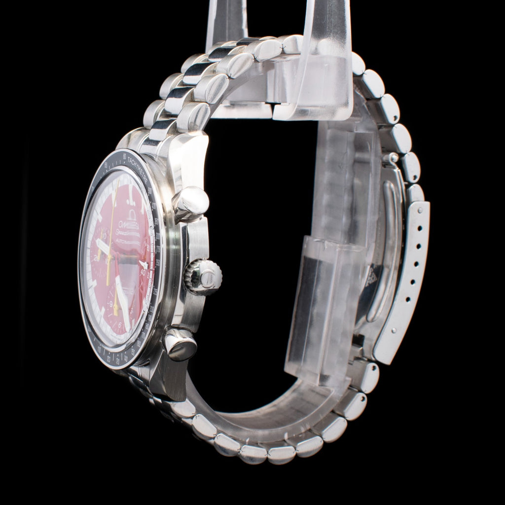 Omega Speedmaster Reduced “Michael Schumacher” | Ferrari Red Dial | Ref 3510.61