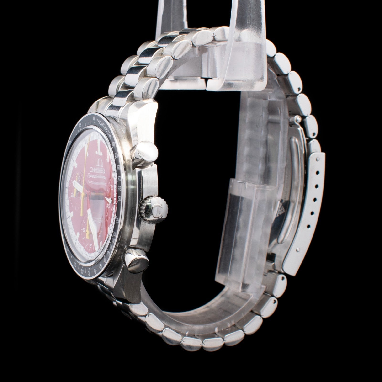 Omega Speedmaster Reduced “Michael Schumacher” | Ferrari Red Dial | Ref 3510.61