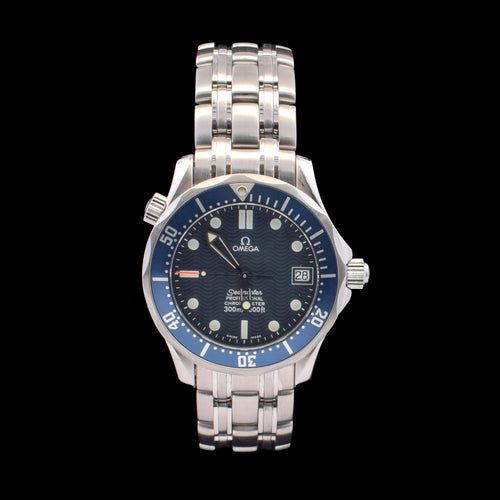 Omega Seamaster Diver 300M | Midsize Blue Wave Dial | Automatic| Ref. 2551.80