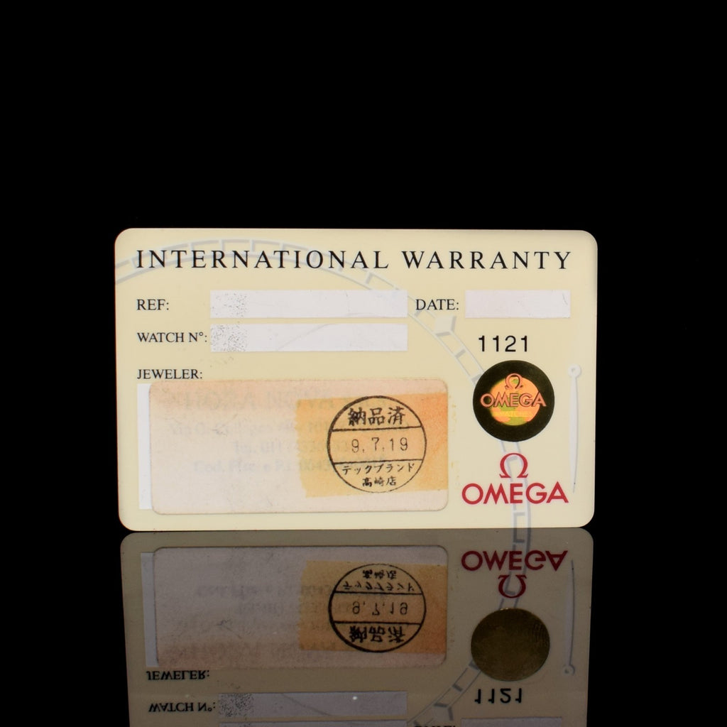 Omega Speedmaster Triple Calendar | Rare Black Arabic Dial | Ref. 3523.51