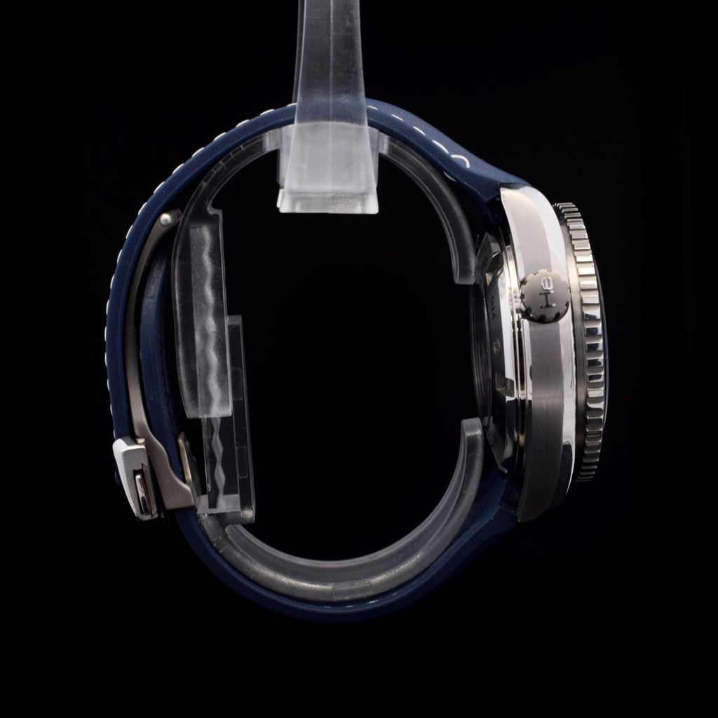 Omega Seamaster Planet Ocean 600M 37.5 mm | Blue Dial & Rubber Strap |Titanium