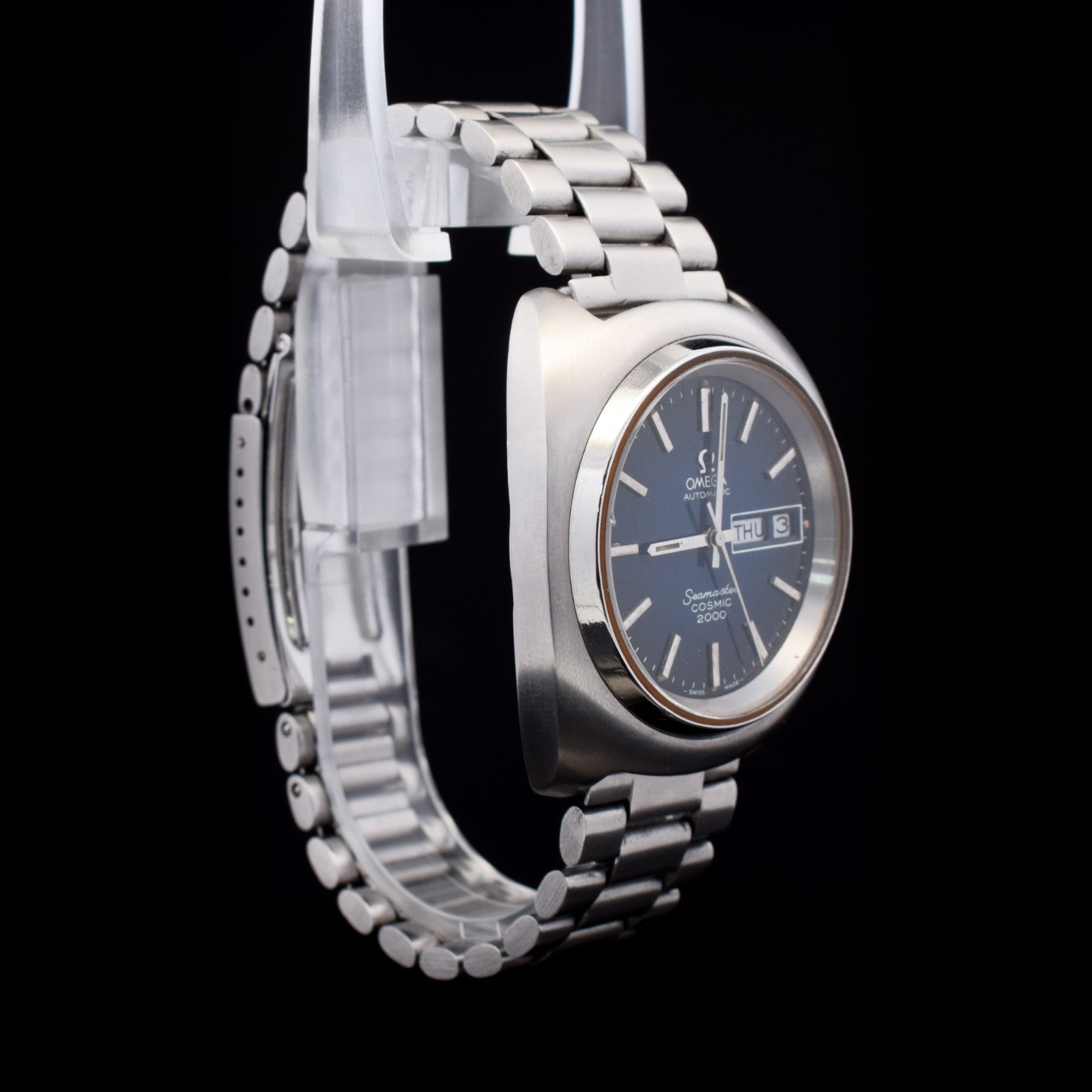 Vintage Omega Seamaster Cosmic 2000 Automatic Day/Date | Spider Dial | Stainless