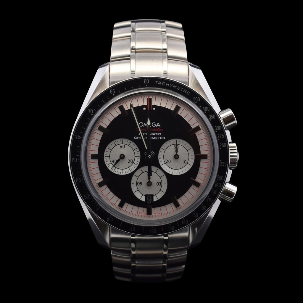 Omega Speedmaster “The Legend” Michael Schumacher | Black Panda Dial | 3507.51