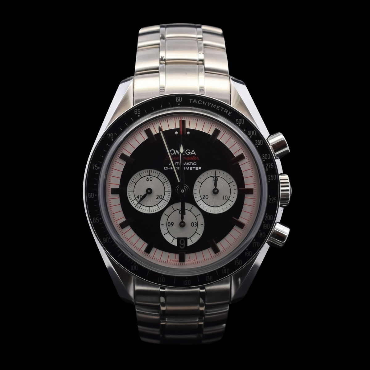 Omega Speedmaster “The Legend” Michael Schumacher | Black Panda Dial | 3507.51