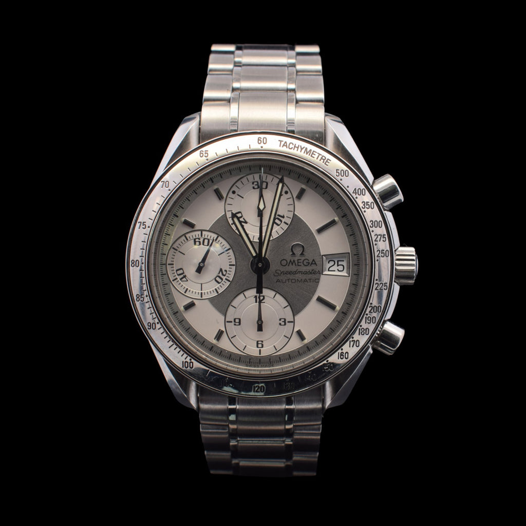 Omega Speedmaster Date | 39mm White/Silver Dial | Ref 3513.30 I