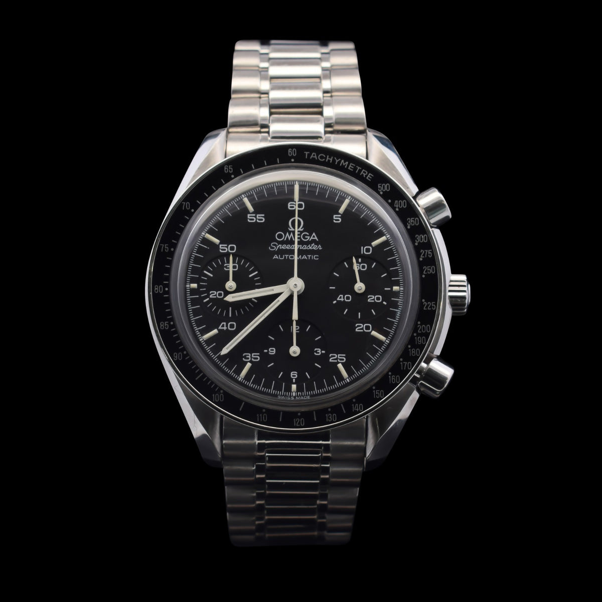 Omega Speedmaster Reduced | 39mm Black | Automatic Chronograph | Ref. 3510.50