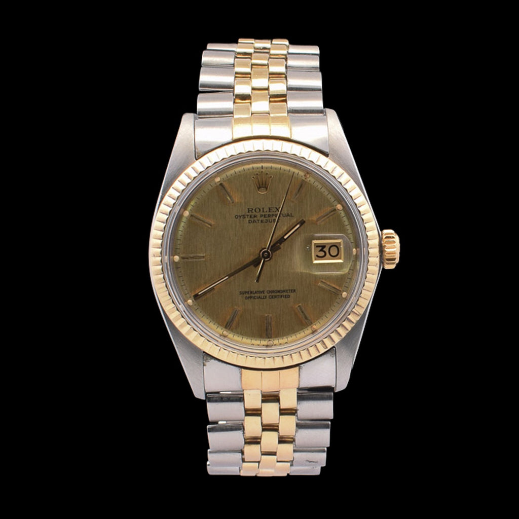 Rolex Datejust 36 | Two-Tone Sigma Linen Dial | Papers | Ref. 1601 | 3.51M-1973