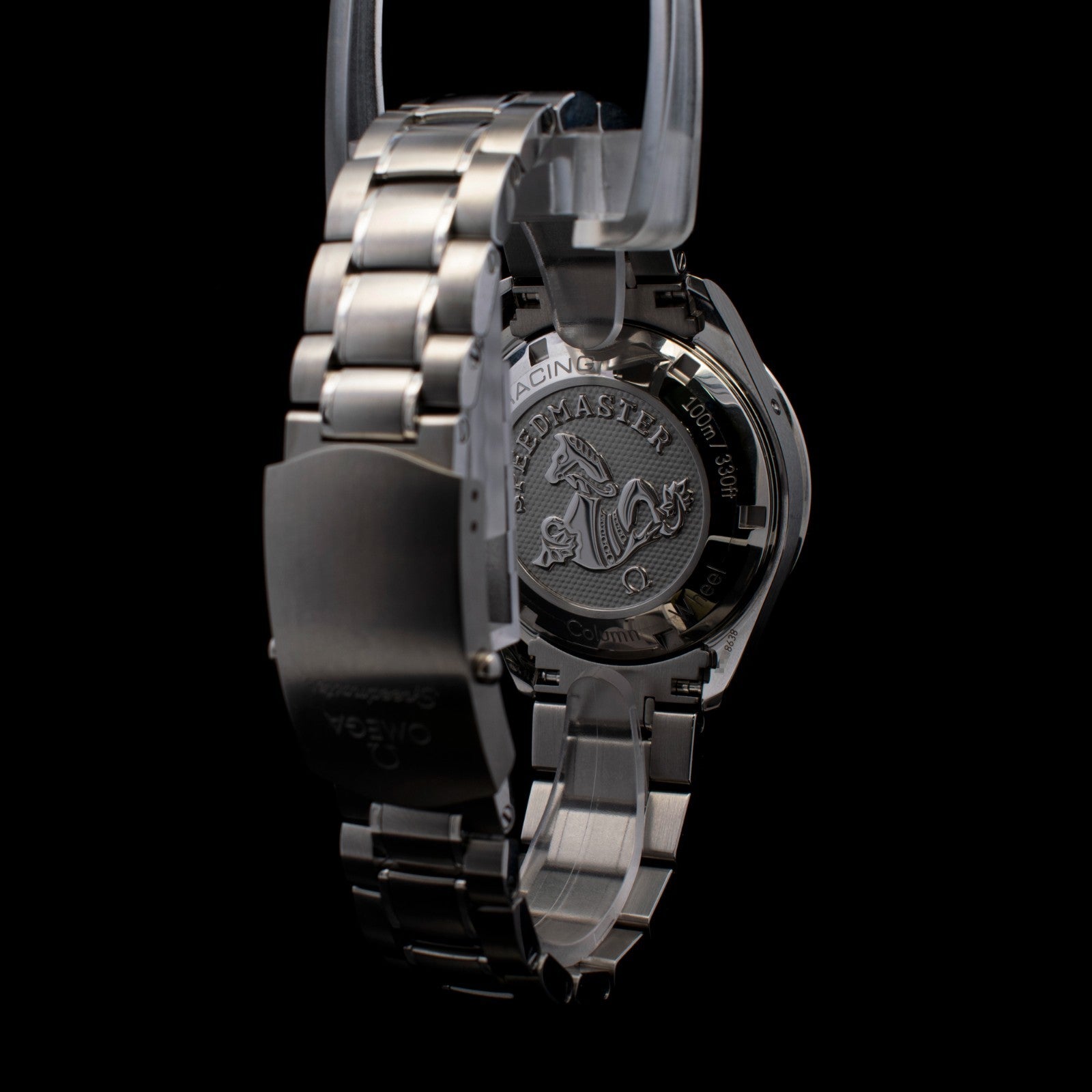 Omega Speedmaster Racing | Black Racing Dial | Clous de Paris Subdials | 40mm |