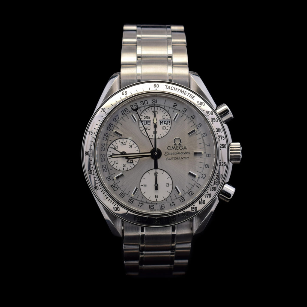 Omega Speedmaster Triple Calendar | Day-Date | Silver Dial | 39mm | Ref. 3523.30
