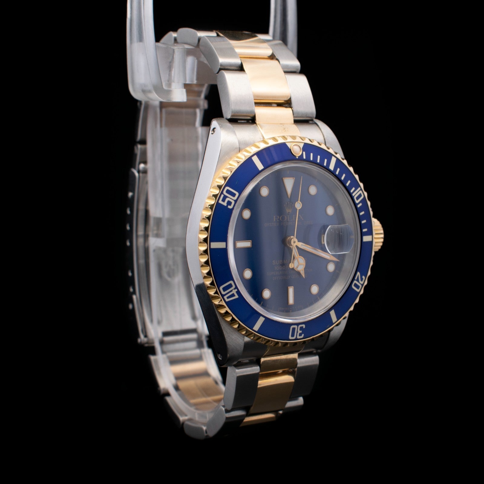 Rolex Submariner Date | Two-Tone | Blue Dial and Bezel | Ref 16613 | W Serial I