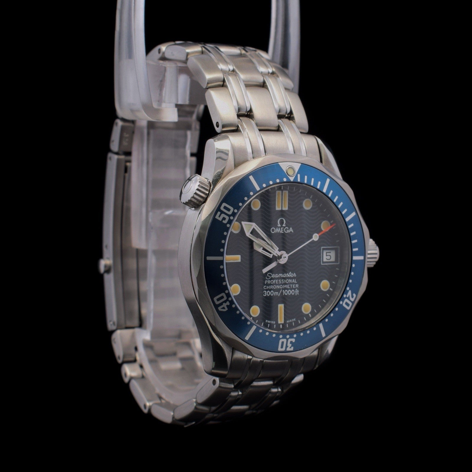 Omega Seamaster Professional 300M | “Bond” Style | Blue Wave Dial | Ref 2551.80