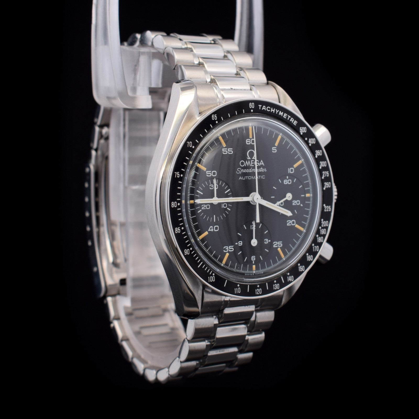 Omega Speedmaster Reduced | 39mm Black Dial | Orange Patina | Ref. 3510.50