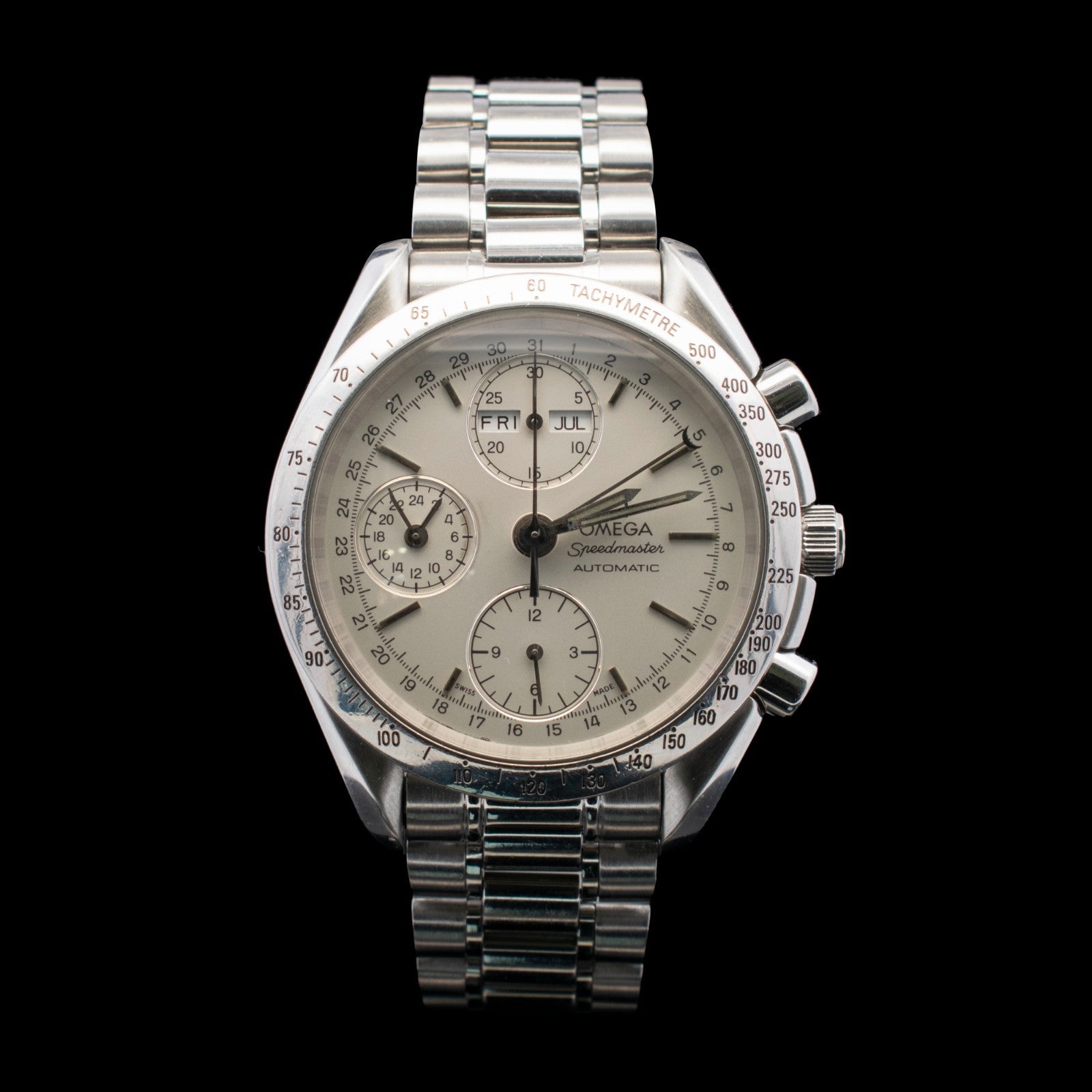 Omega Speedmaster Triple Date Day-Date | White Dial | 39mm | Ref. 3521.30