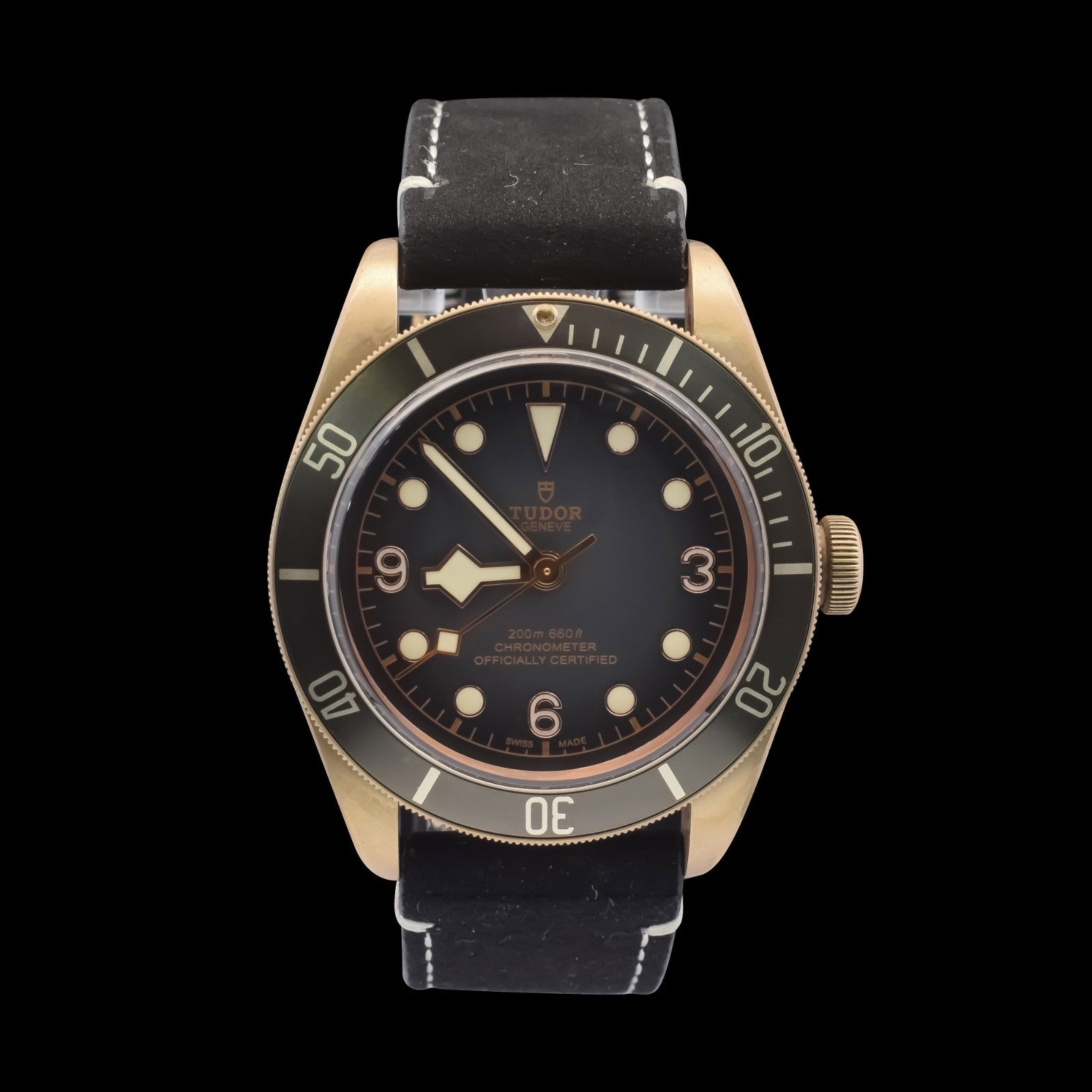 Tudor Black Bay Bronze | 43mm Slate Grey Dial | Bronze Case | 79250BA with Card