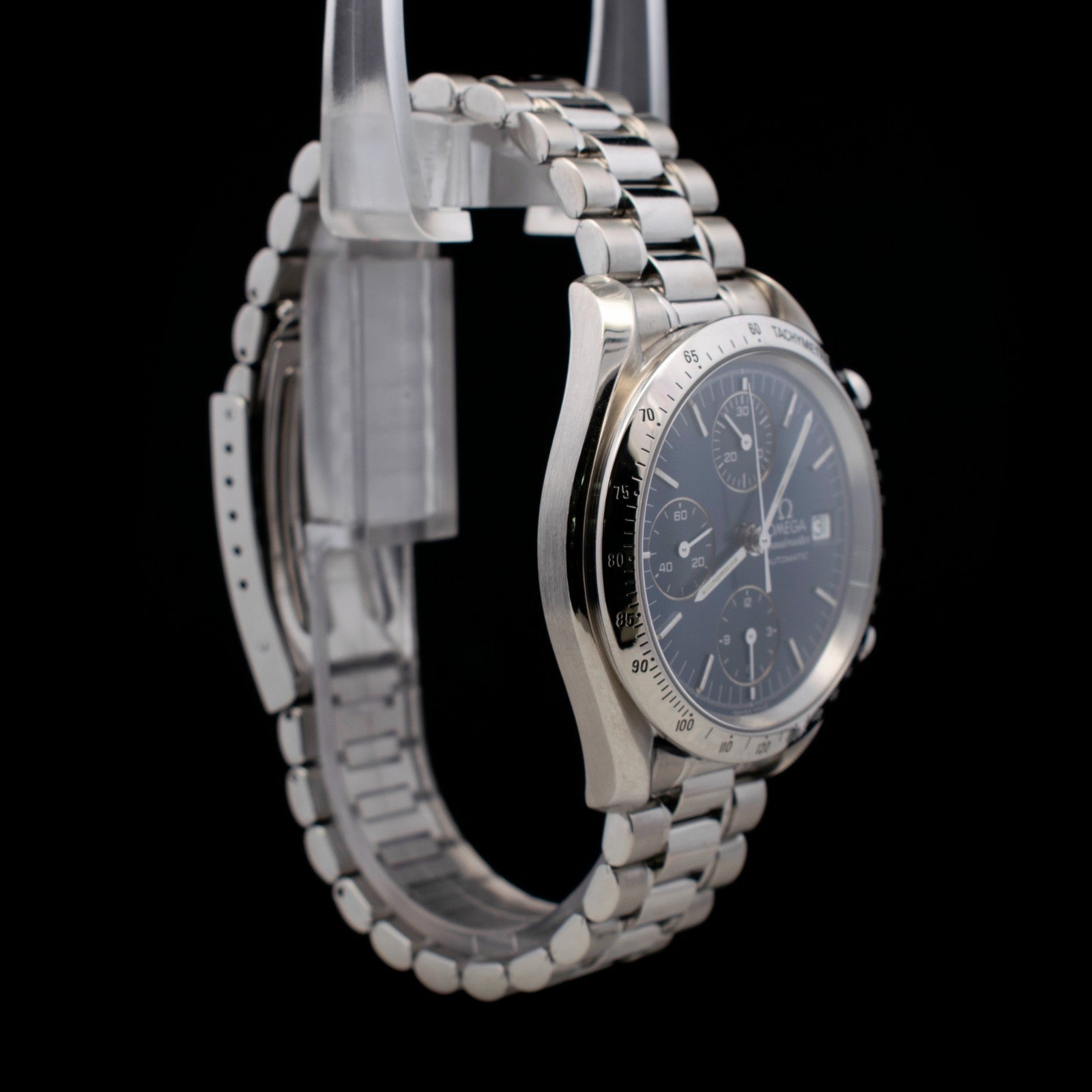 Omega Speedmaster Date | 39mm Blue Dial | Ref 3511.80