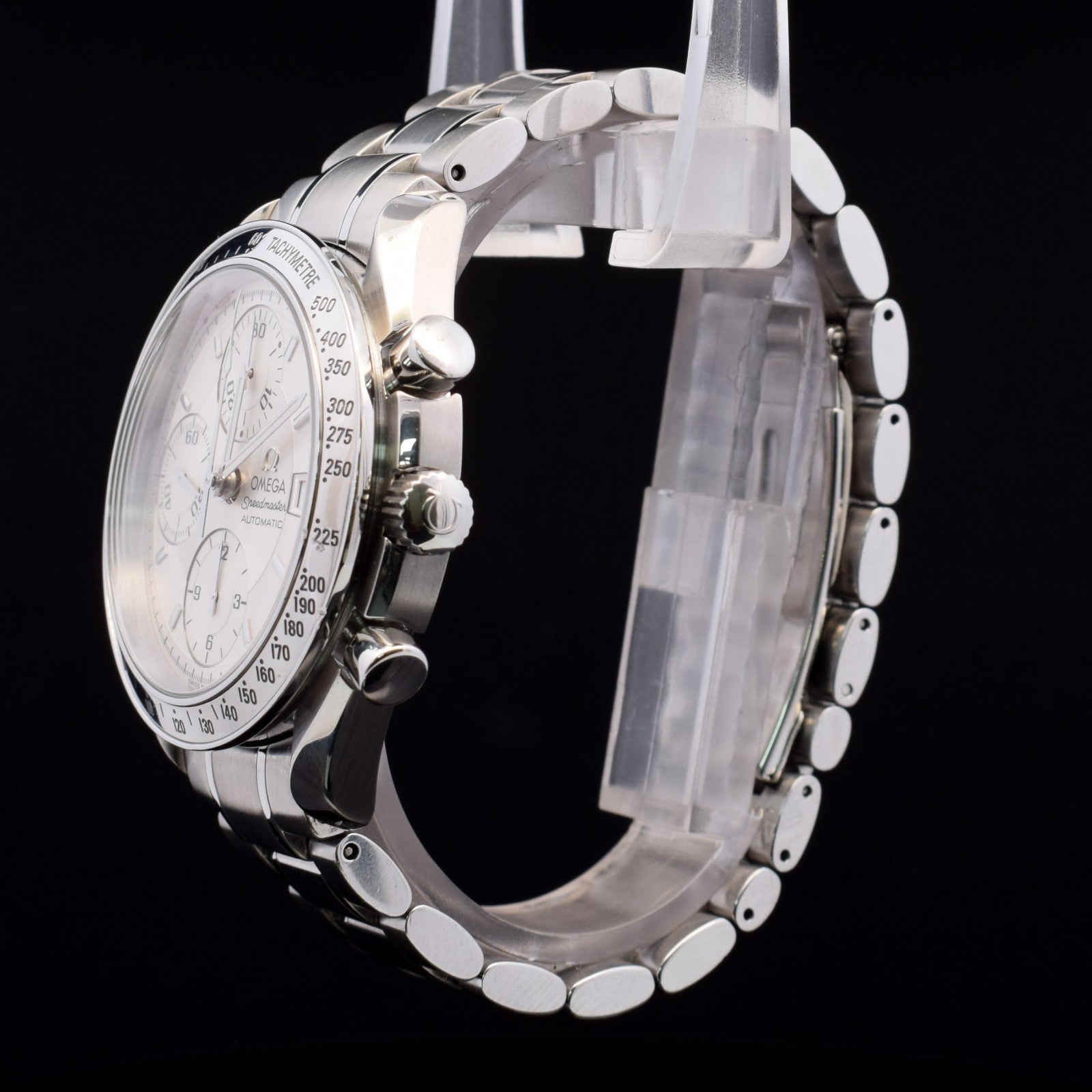 Omega Speedmaster Date 39mm White/Silver Dial | Ref 3513.30 with Card I
