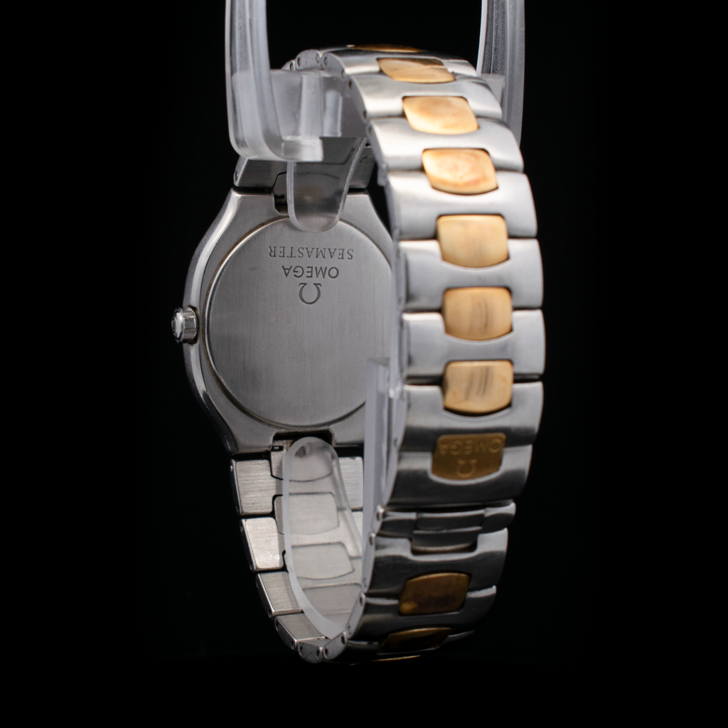 Omega Seamaster Polaris | Tropical Brown Dial | Quartz | Steel & Gold (Plated) I