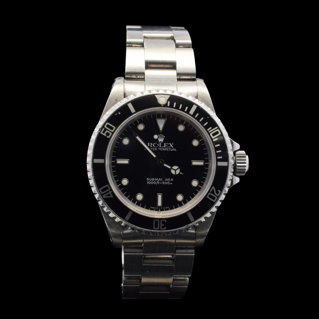 Rolex Submariner No Date | 40mm | Black Dial | Ref 14060 with Papers | 1991