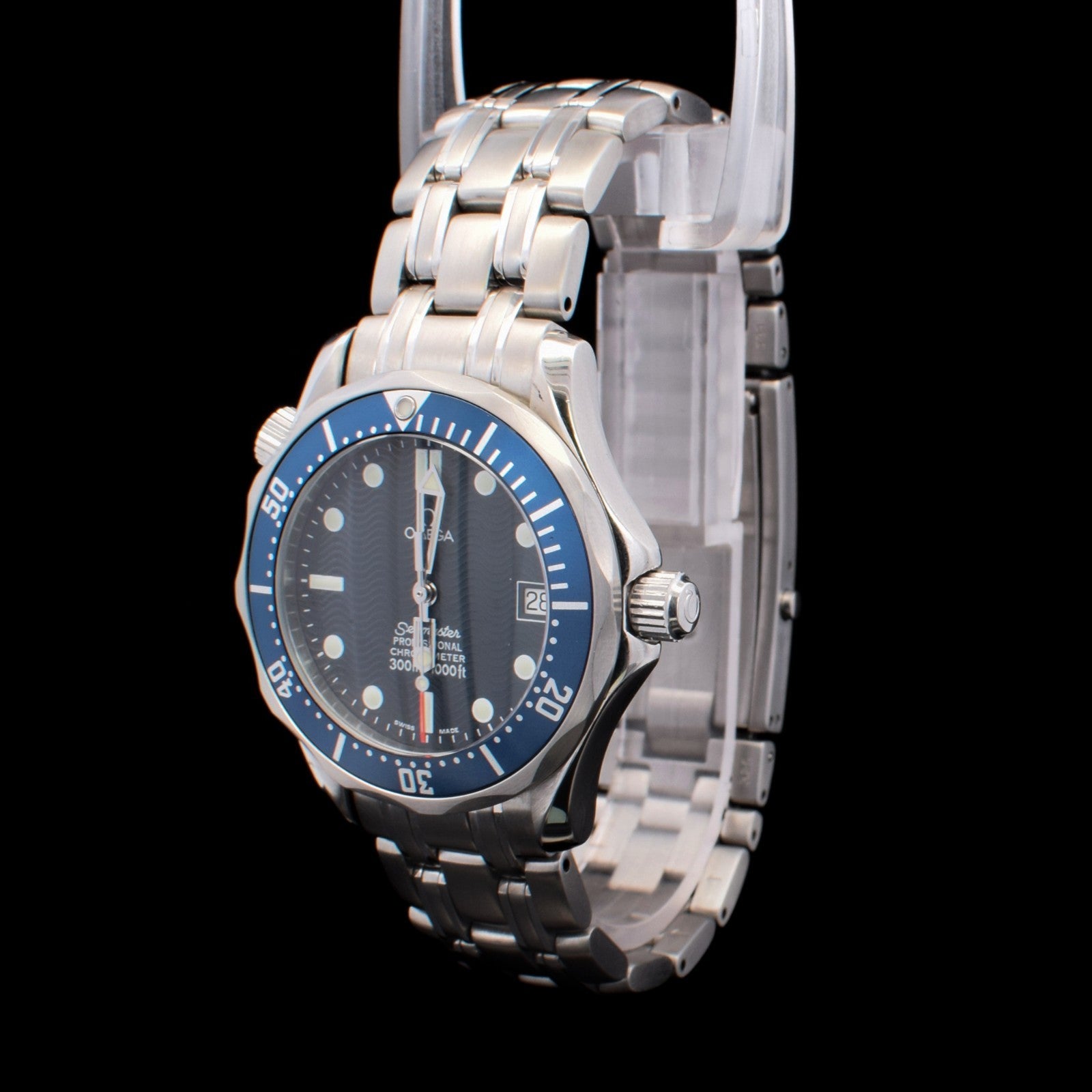 Omega Seamaster Diver 300M | Midsize Blue Wave Dial | Automatic| Ref. 2551.80