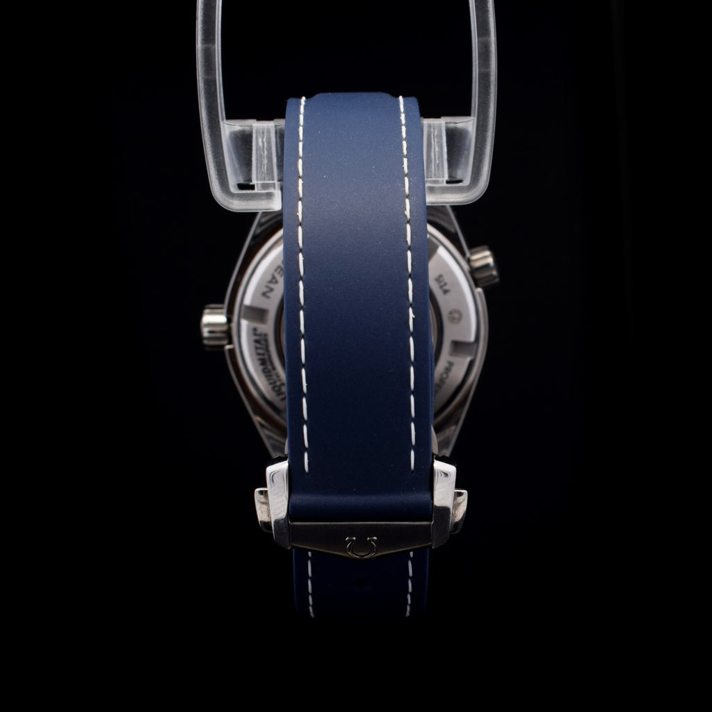 Omega Seamaster Planet Ocean 600M 37.5 mm | Blue Dial & Rubber Strap |Titanium