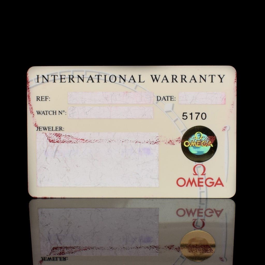 Omega Speedmaster Date | 39mm | Black Dial | Ref 3513.50 with Card
