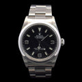 Rolex Explorer 36 | Black 3-6-9 Dial | Unpolished Case | Ref. 114270 with Papers