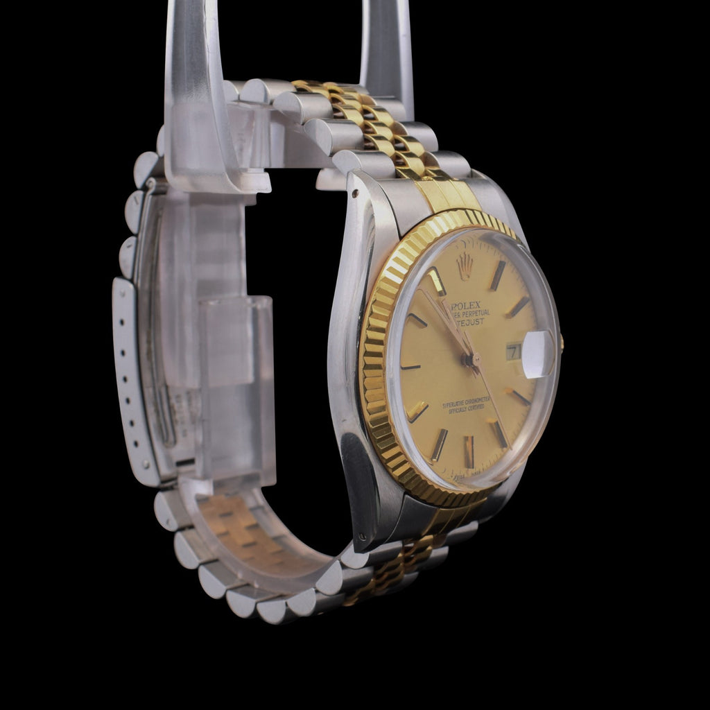 Rolex Datejust 36mm | Two-Tone | Unpolished | Champagne Dial | Ref. 16013 | 1987