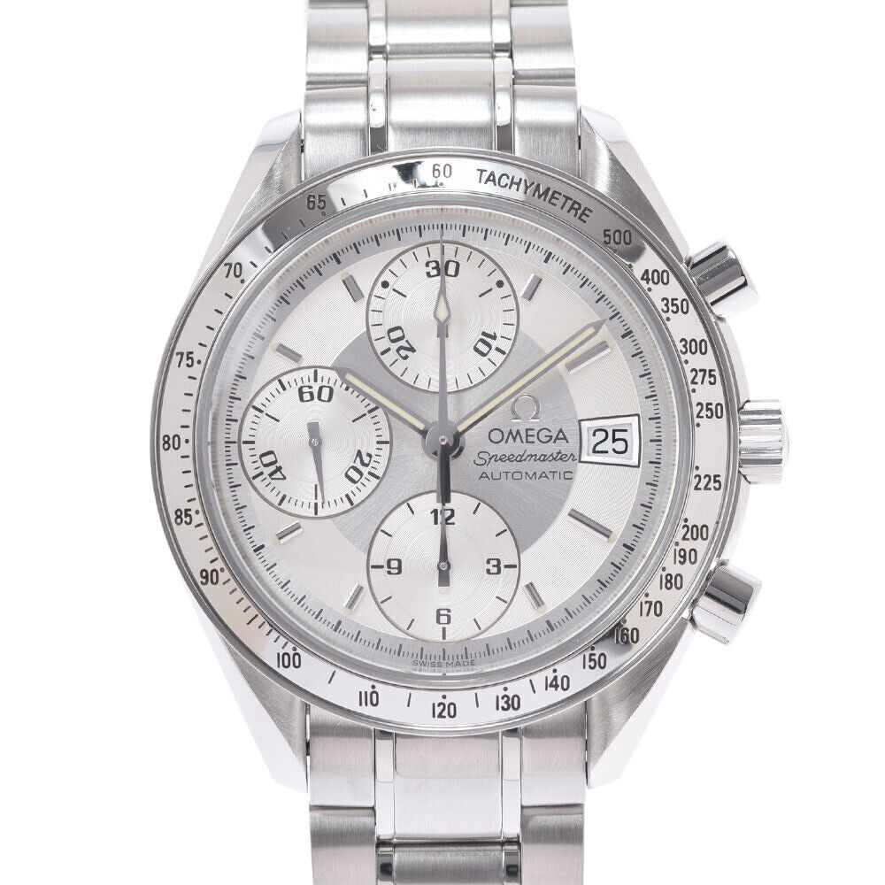 Omega Speedmaster Date 39mm White/Silver Dial | Ref 3513.30 with Card I