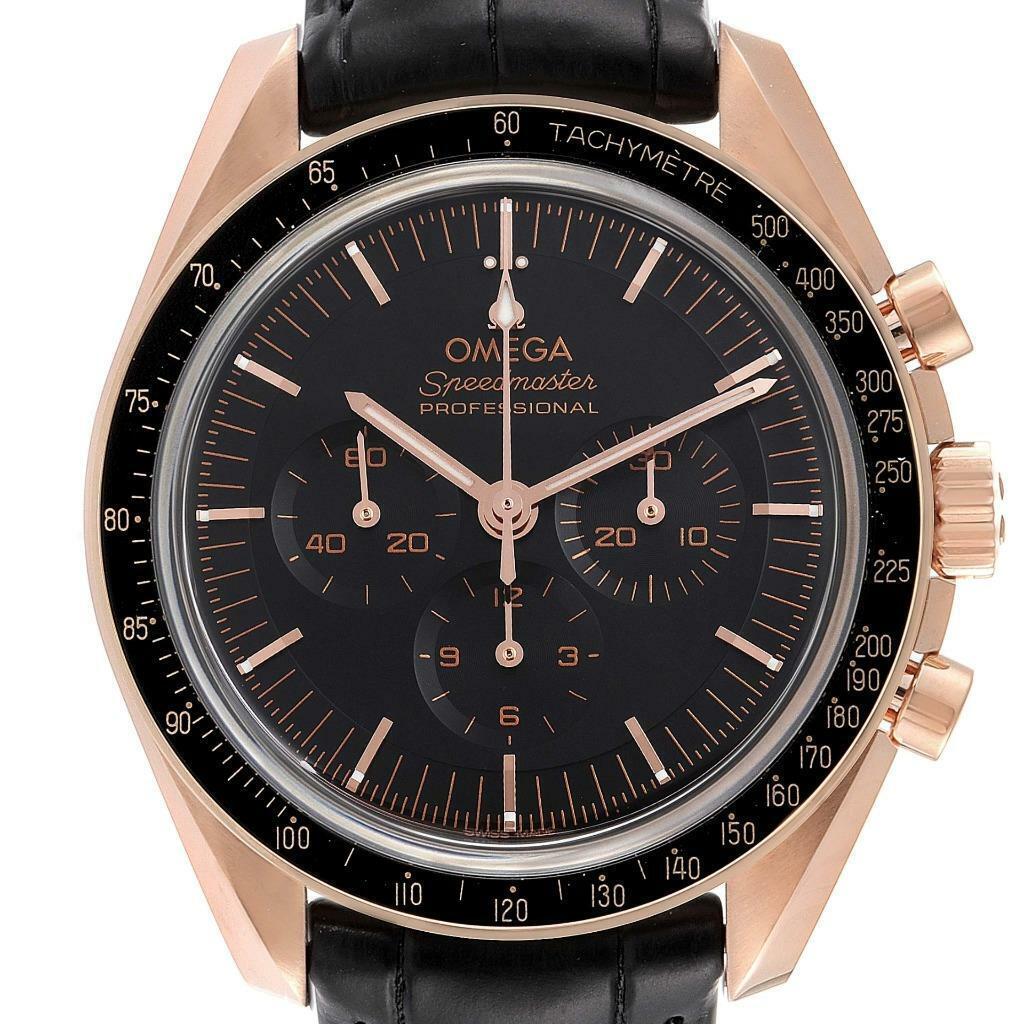 Omega Speedmaster Professional Moonwatch42 mm | 18K Sedna Gold Black Dial (2022)