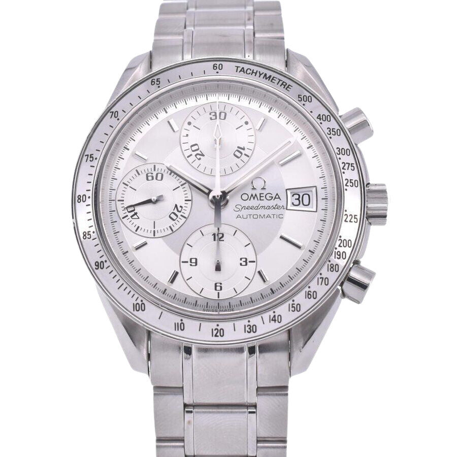 Omega Speedmaster Date 39mm White/Silver Dial | Ref 3513.30 with Card