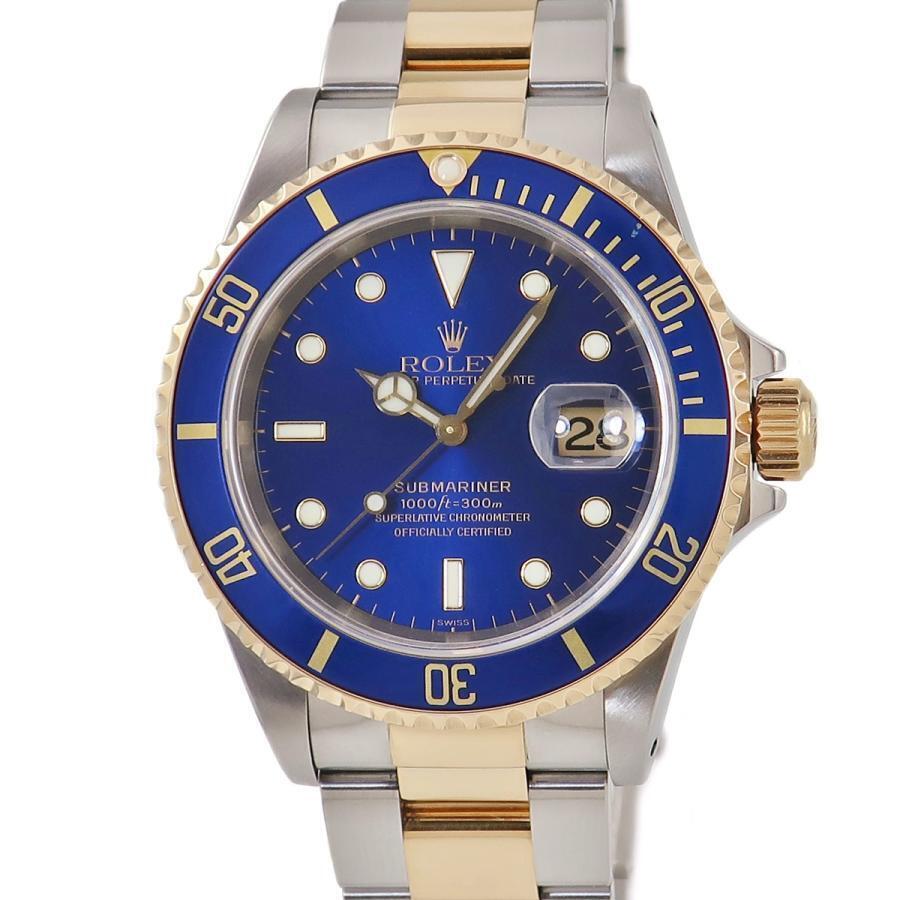 Rolex Submariner Date | Two-Tone | Blue Dial and Bezel | Ref 16613 | W Serial I